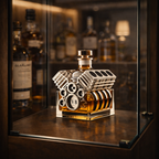 'Motor' Whisky Bottle - The Elegance of Speed