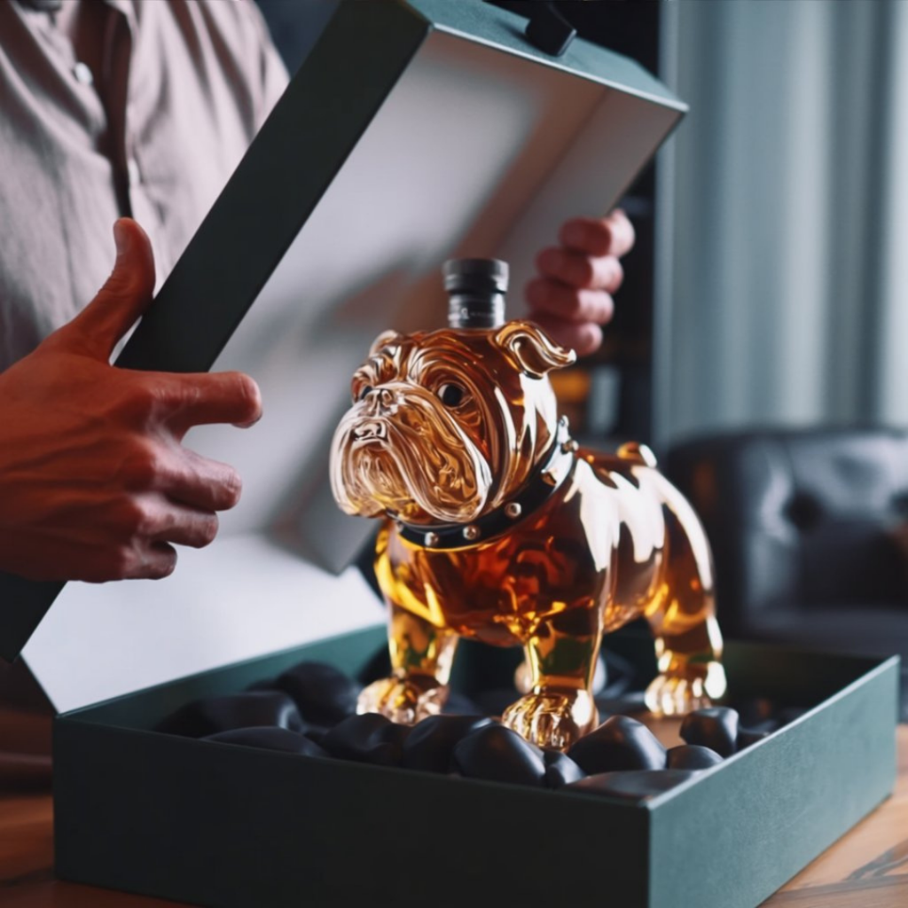 Bulldog Whisky Bottle - Special Edition