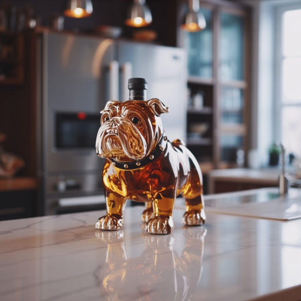 Bulldog Whisky Bottle - Special Edition