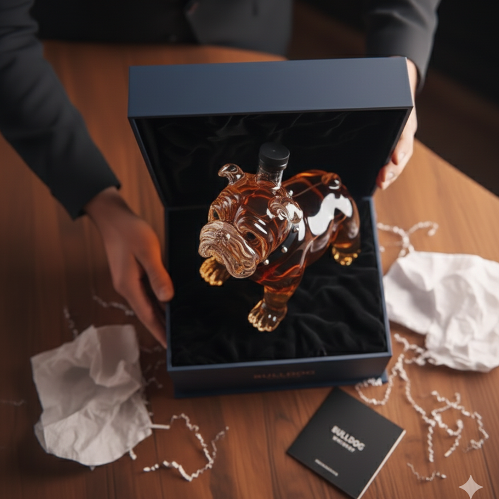 Bulldog Whisky Bottle - Special Edition