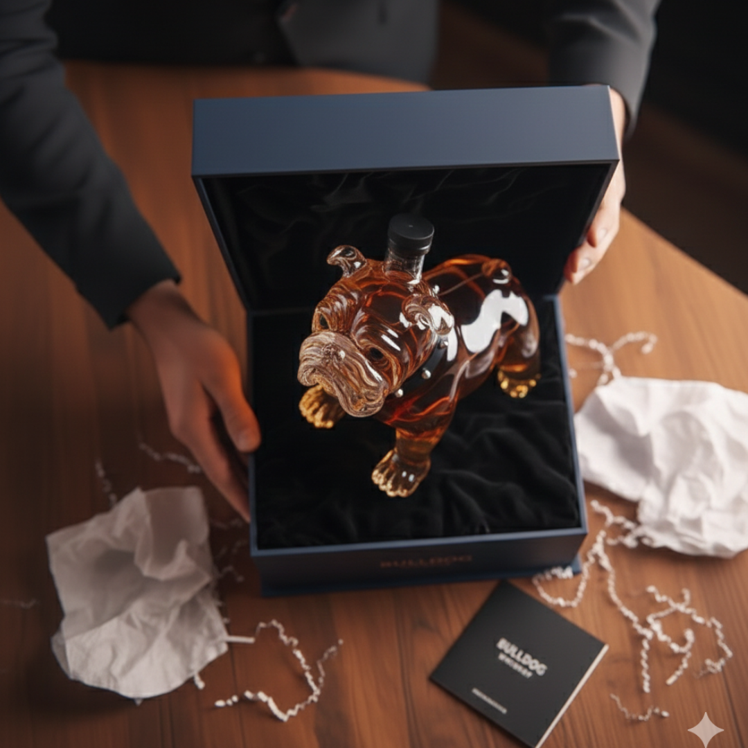 Bulldog Whisky Bottle - Special Edition