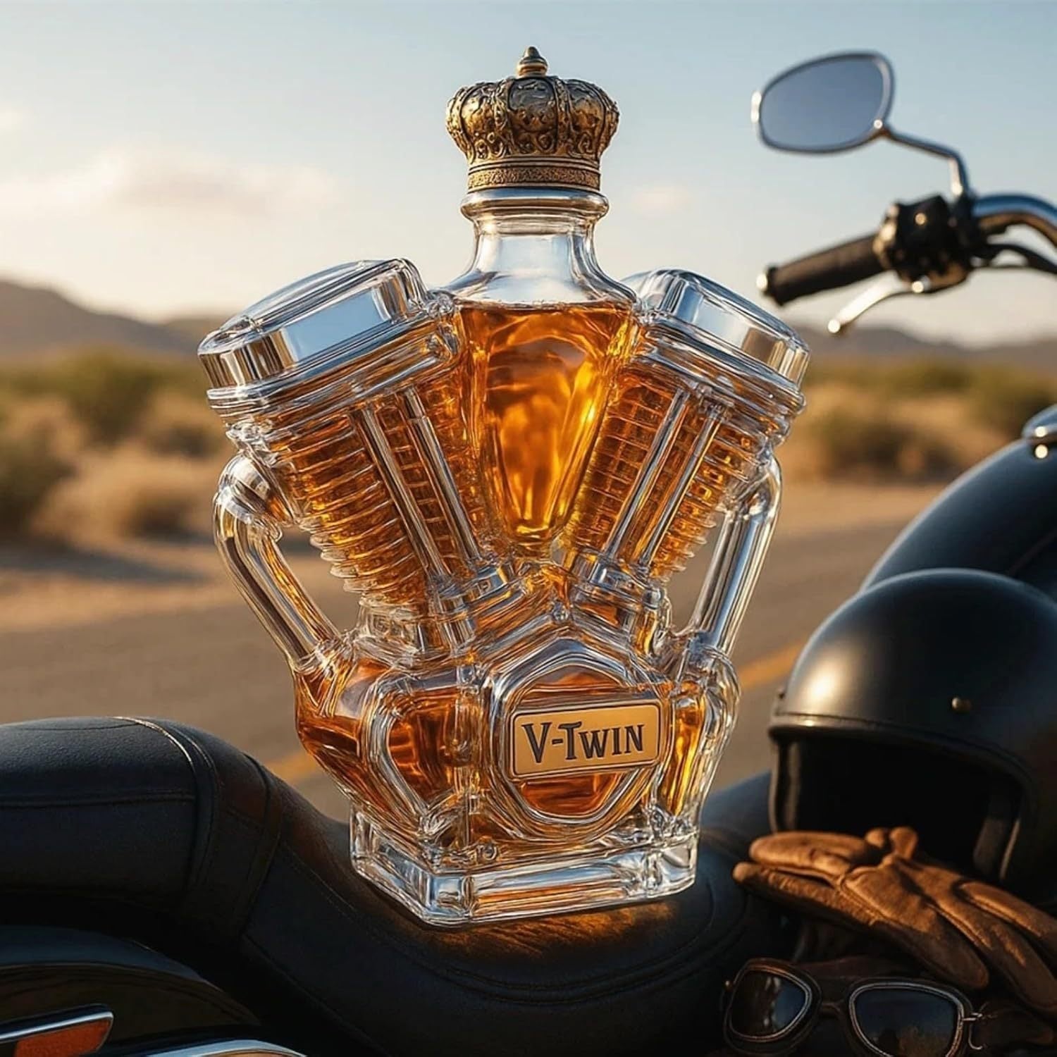 V8 Edition Whisky Flask