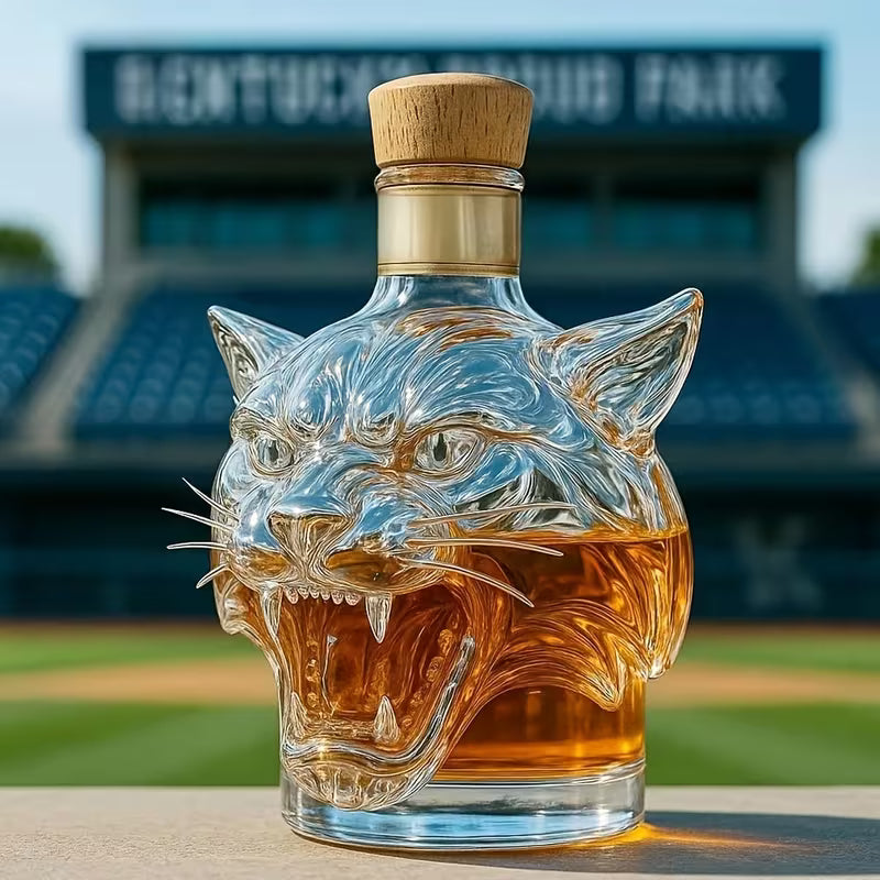 Tiger' Whisky Decanter