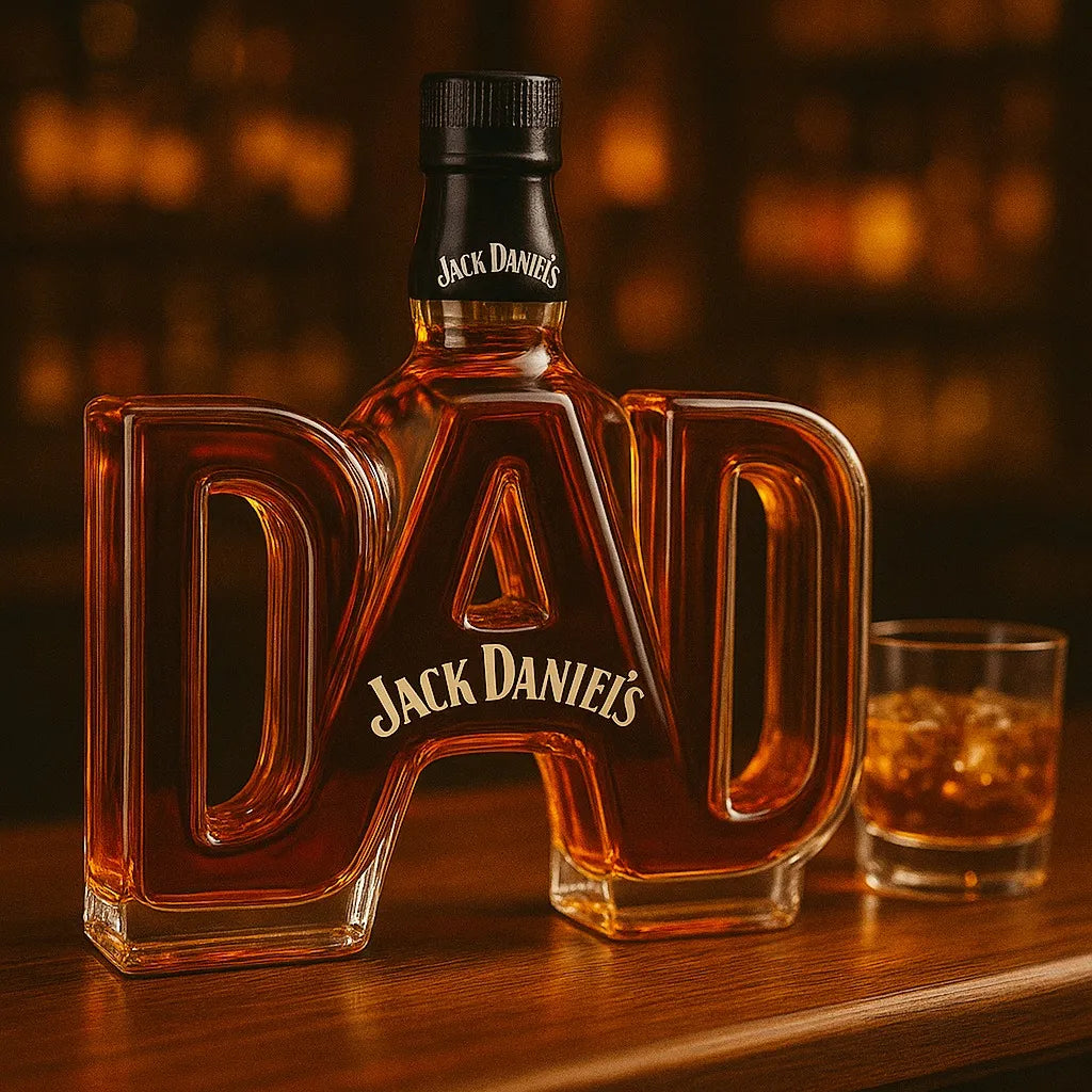 Jack Daniel's Whisky Flask - Dad Edition