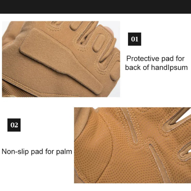Kavell Tactical Gloves – Anti-Skid Grip