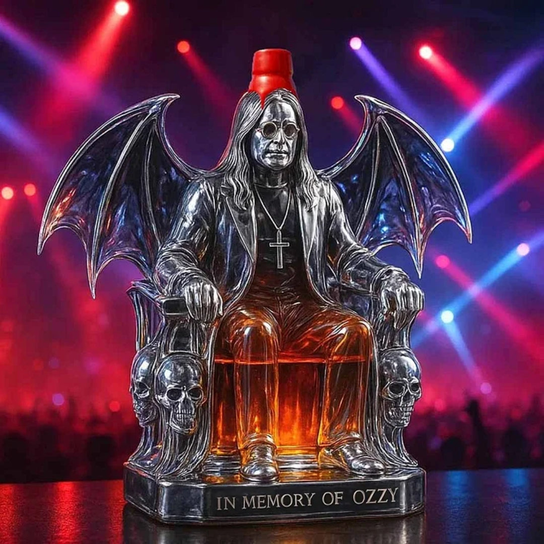 Ozzy Osbourne Immortalized: The Iconic Decanter for Collectors