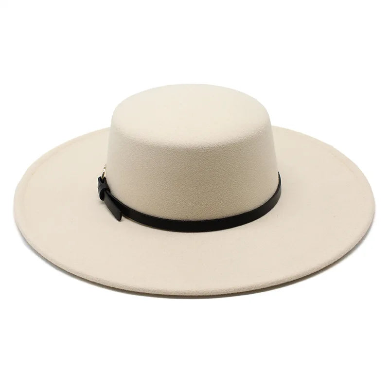 Kavell Royale – Fedora de Lã com Aba Larga