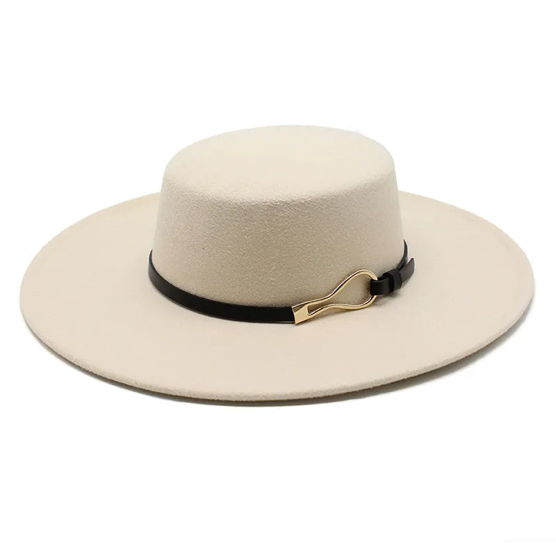 Kavell Royale – Fedora de Lã com Aba Larga
