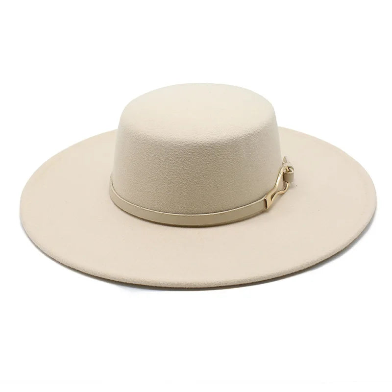 Kavell Royale – Fedora de Lã com Aba Larga