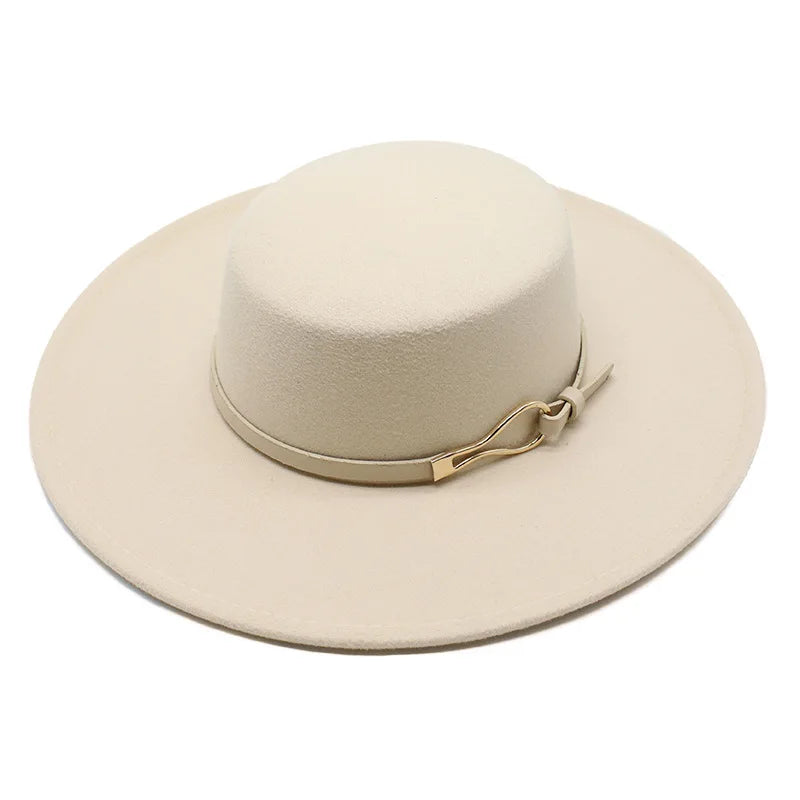 Kavell Royale – Fedora de Lã com Aba Larga