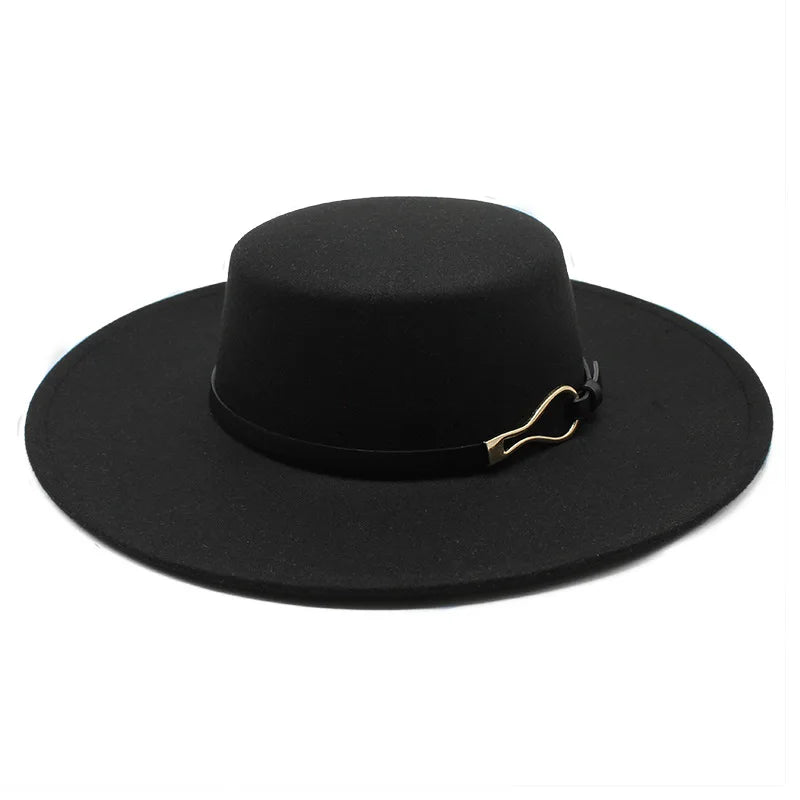 Kavell Royale – Fedora de Lã com Aba Larga