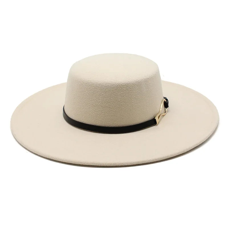 Kavell Royale – Fedora de Lã com Aba Larga