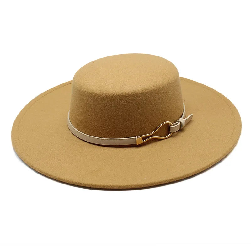 Kavell Royale – Fedora de Lã com Aba Larga