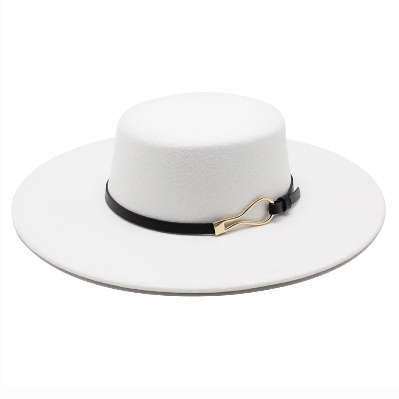 Kavell Royale – Fedora de Lã com Aba Larga