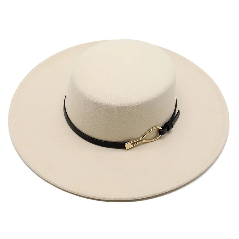 Kavell Royale – Fedora de Lã com Aba Larga