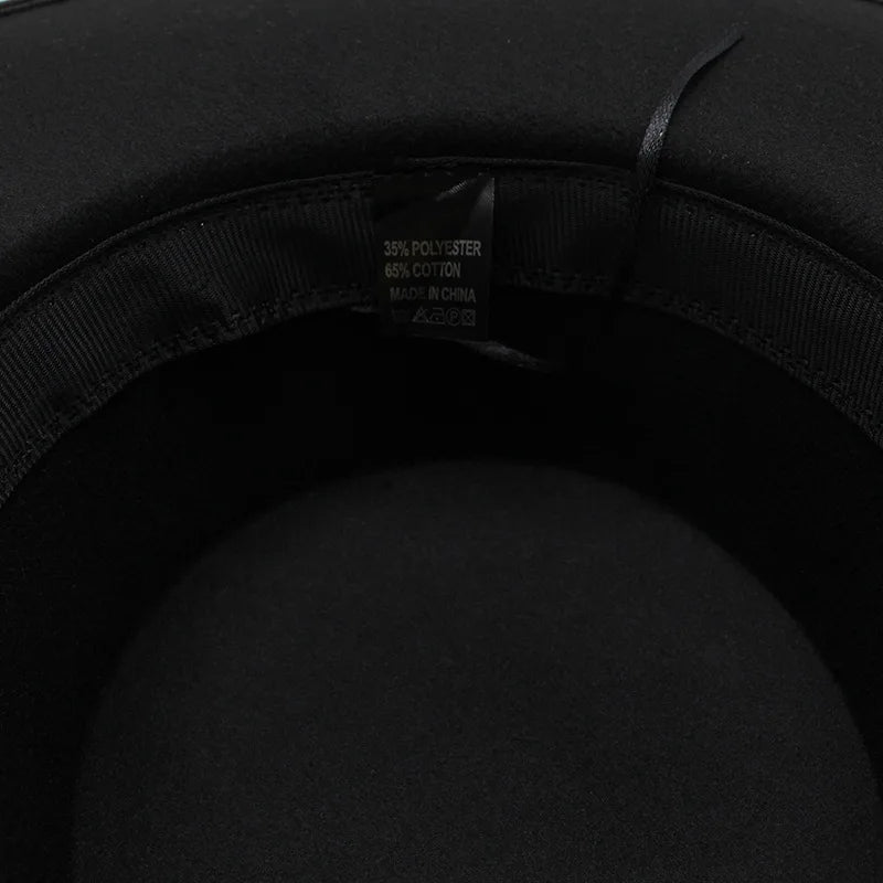 Kavell Royale – Fedora de Lã com Aba Larga