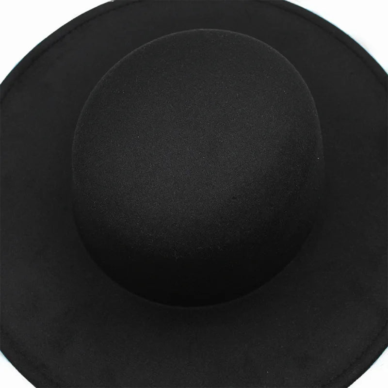 Kavell Royale – Fedora de Lã com Aba Larga