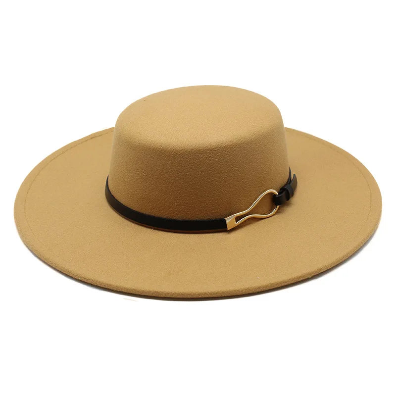 Kavell Royale – Fedora de Lã com Aba Larga