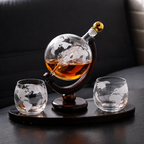 Globe Whisky Decanter - A Journey of Style