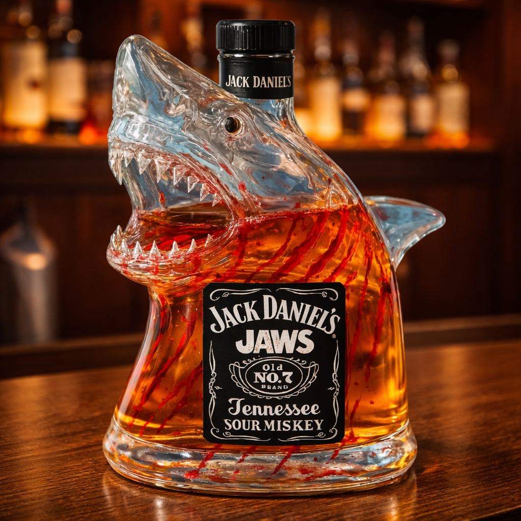 Shark Whisky Decanter - Bold Design