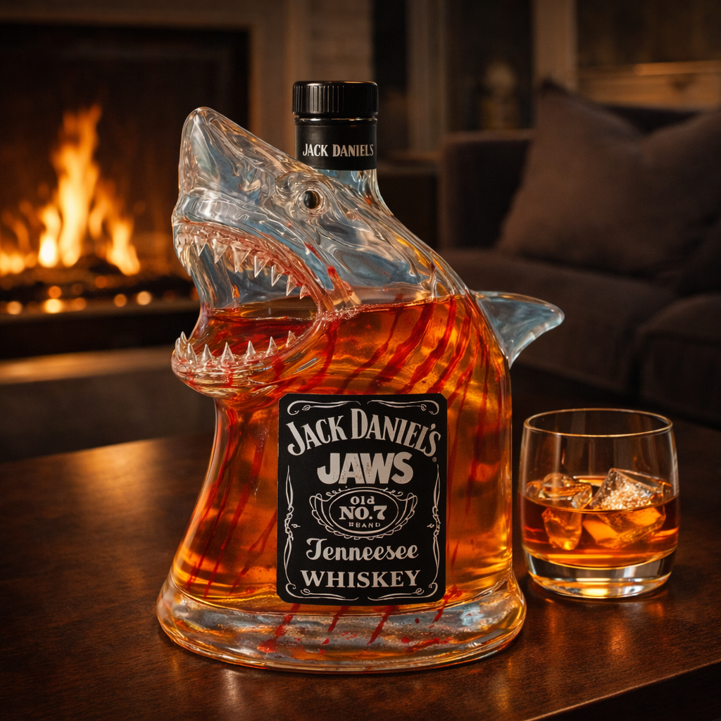Shark Whisky Decanter - Bold Design