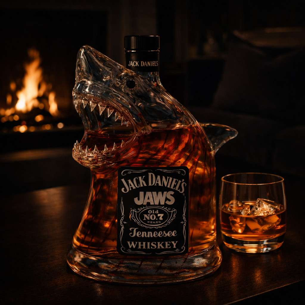 Shark Whisky Decanter - Bold Design