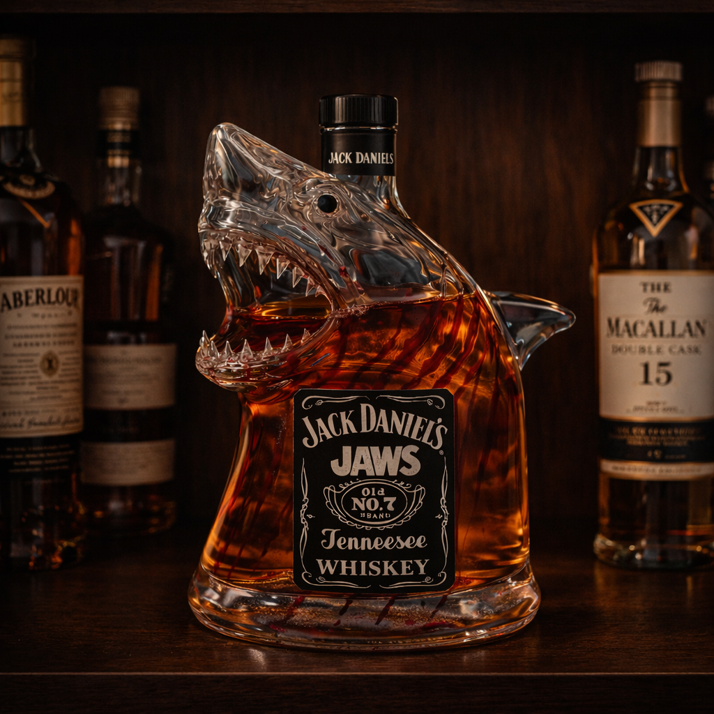Shark Whisky Decanter - Bold Design