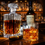 Whisky Bottle and Glass Set