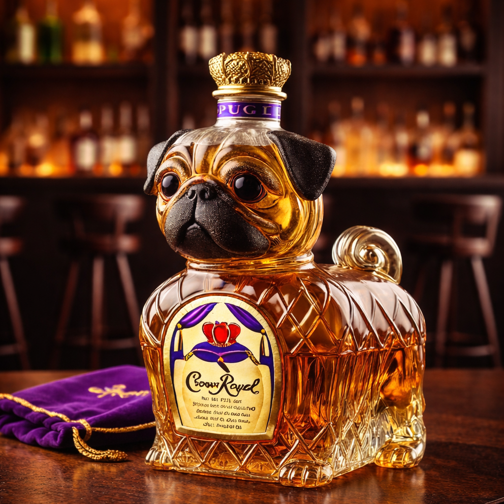 Whisky Bottle - French Bulldog: Elegance and Charisma for Connoisseurs