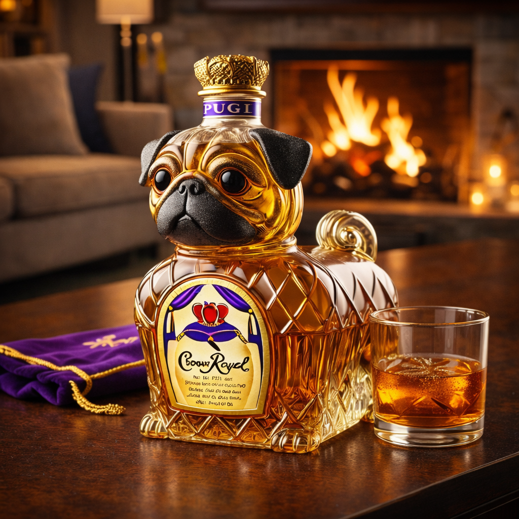 Whisky Bottle - French Bulldog: Elegance and Charisma for Connoisseurs
