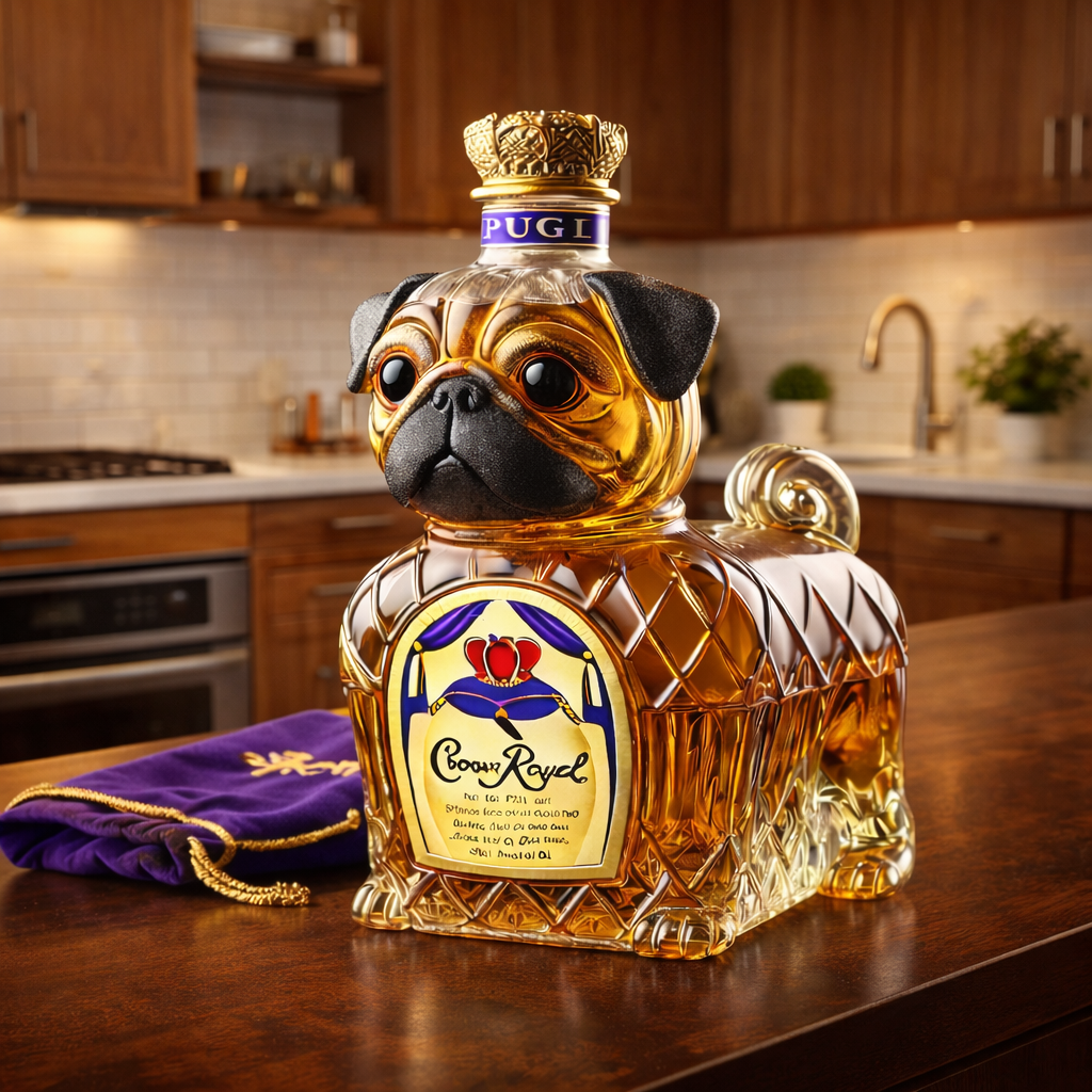 Whisky Bottle - French Bulldog: Elegance and Charisma for Connoisseurs