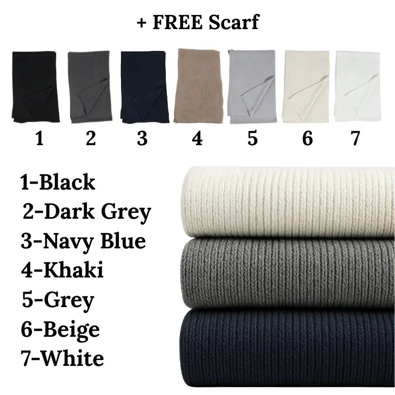 Kavell Beanie & Scarf Set - Buy 1 Get 1 Free
