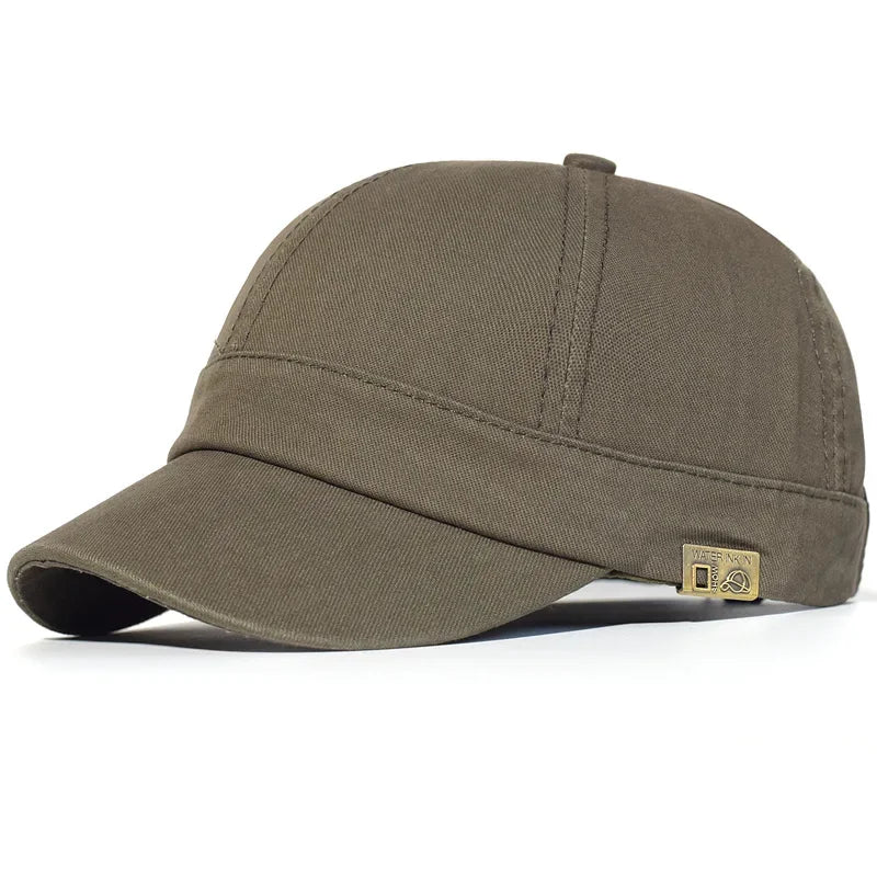 Kavell Prison Short-Brim Cotton Cap