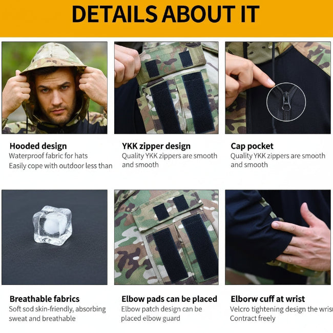 Elite Kavell Tactical Hooded Shirt