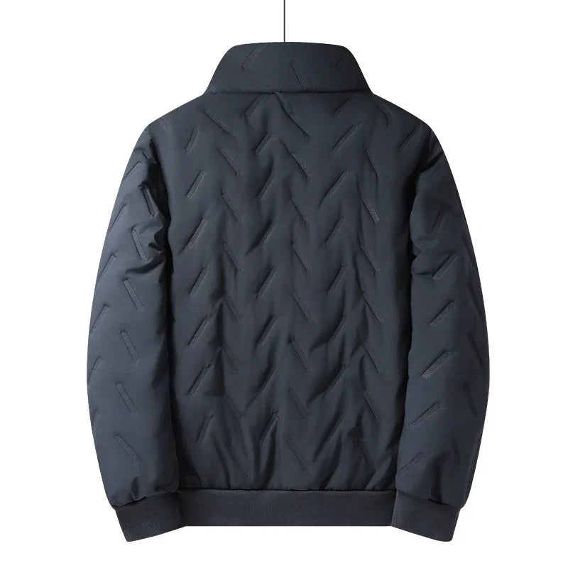 Kavell Zip-Up jacket with Stand Collar