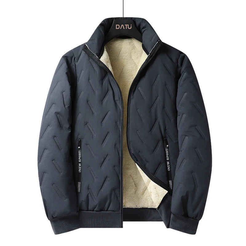 Kavell Zip-Up jacket with Stand Collar