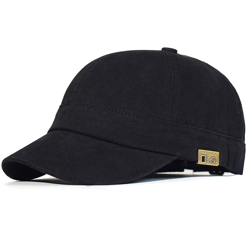 Kavell Prison Short-Brim Cotton Cap