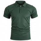 Men’s Lapel T-Shirt – Breathable Outdoor Top