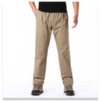 Kavell Cotton Cargo Trousers Elastic