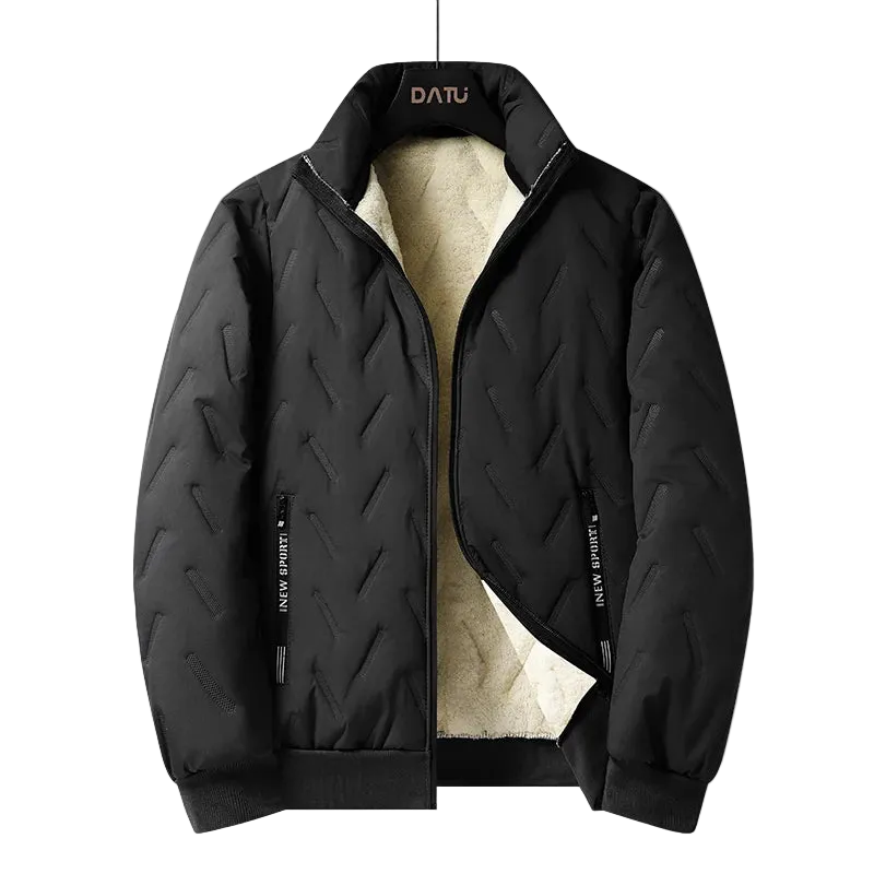 Kavell Zip-Up jacket with Stand Collar