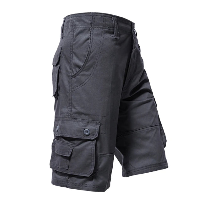 Kavell Men's Cargo Knee Shorts – Cotton Fit