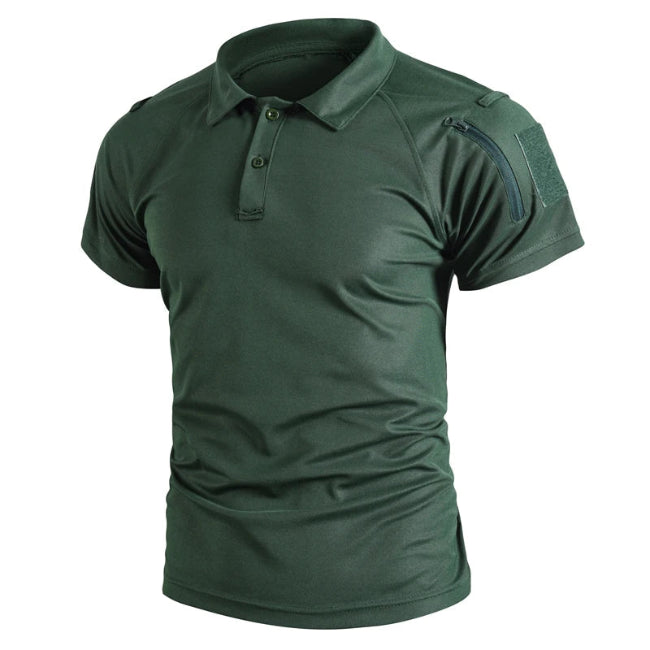 Men’s Lapel Kavell T-Shirt – Breathable Outdoor Top