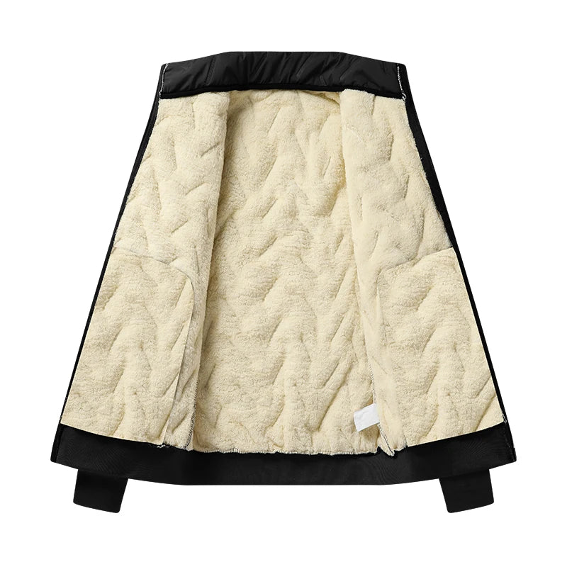 Kavell Zip-Up jacket with Stand Collar