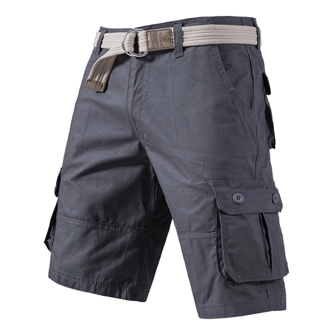 Kavell Men's Cargo Knee Shorts – Cotton Fit