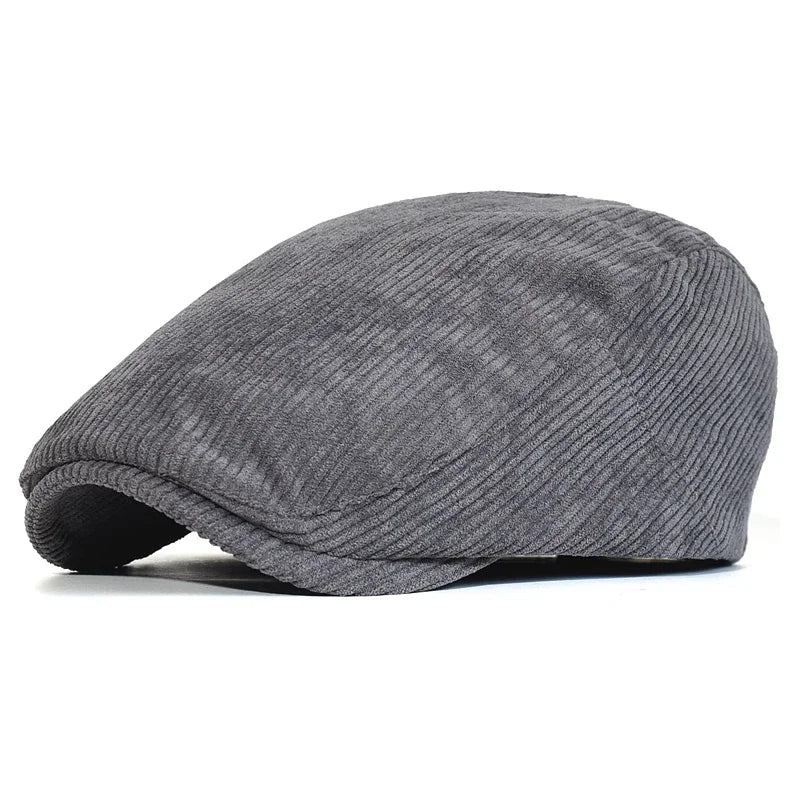 Kavell Heritage – Boina Corduroy Estilo Inglês