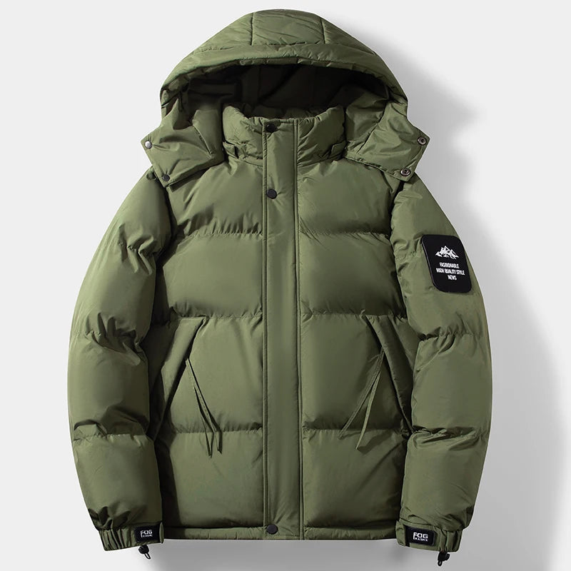 Kavell Hooded Winter Down Jacket