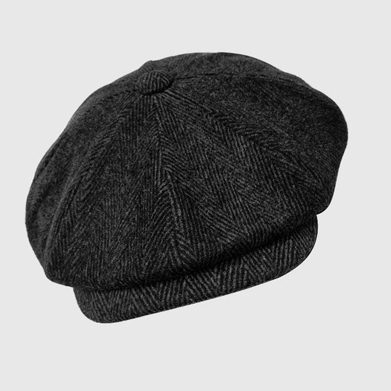 Kavell Heritage – Newsboy Cap de Lã Vintage
