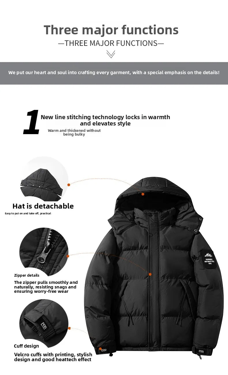 Kavell Hooded Winter Down Jacket