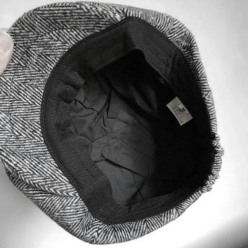 Kavell Heritage – Newsboy Cap de Lã Vintage