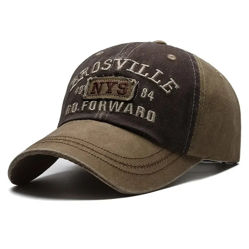 Kavell Casual Washed Cotton Cap